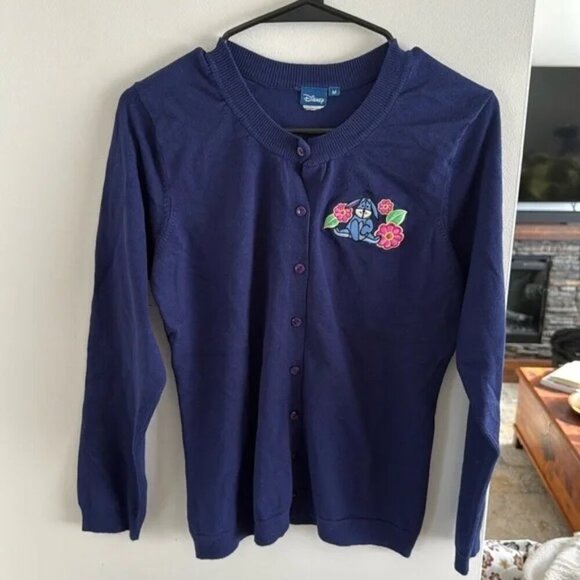 Disney Sweaters - Disney Eeyore Cardigan – Size M
